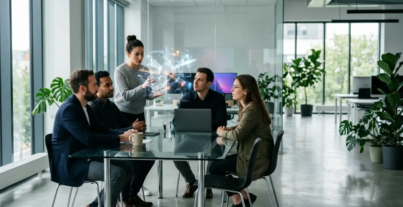 Équipe IT de petite taille analysant des données de sécurité dans un environnement moderne