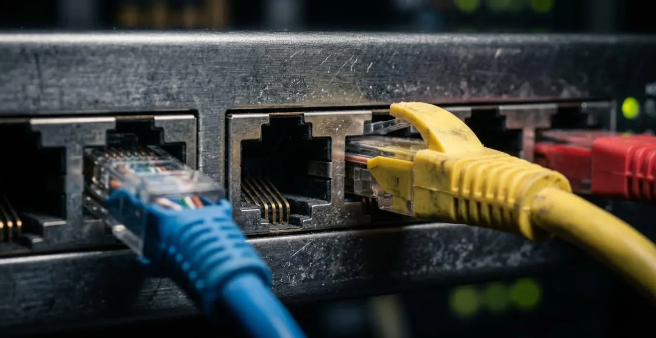 Visualisation technique d'une attaque VLAN hopping sur switch mal configuré