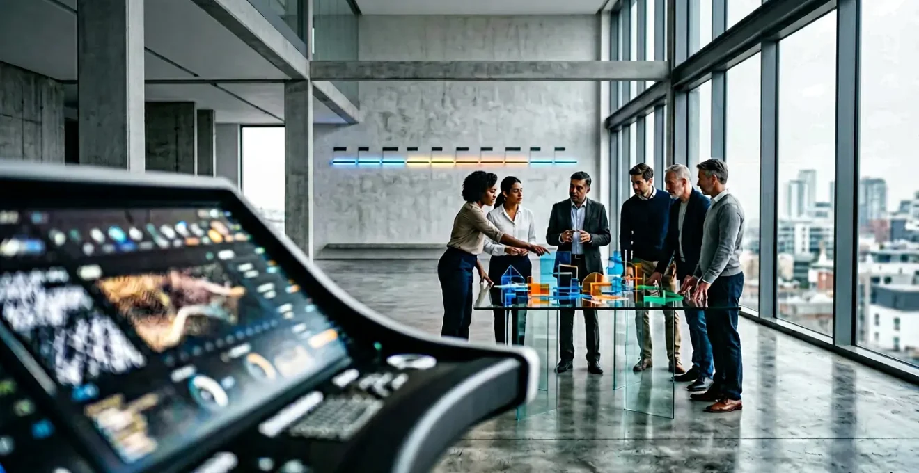 Vue stratégique d'une transformation d'audit en plan de remédiation sur 12 mois dans un environnement professionnel moderne